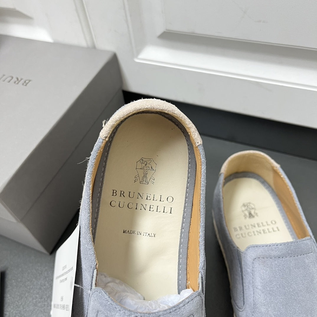 Brunello coccinelli Almond toe loafer